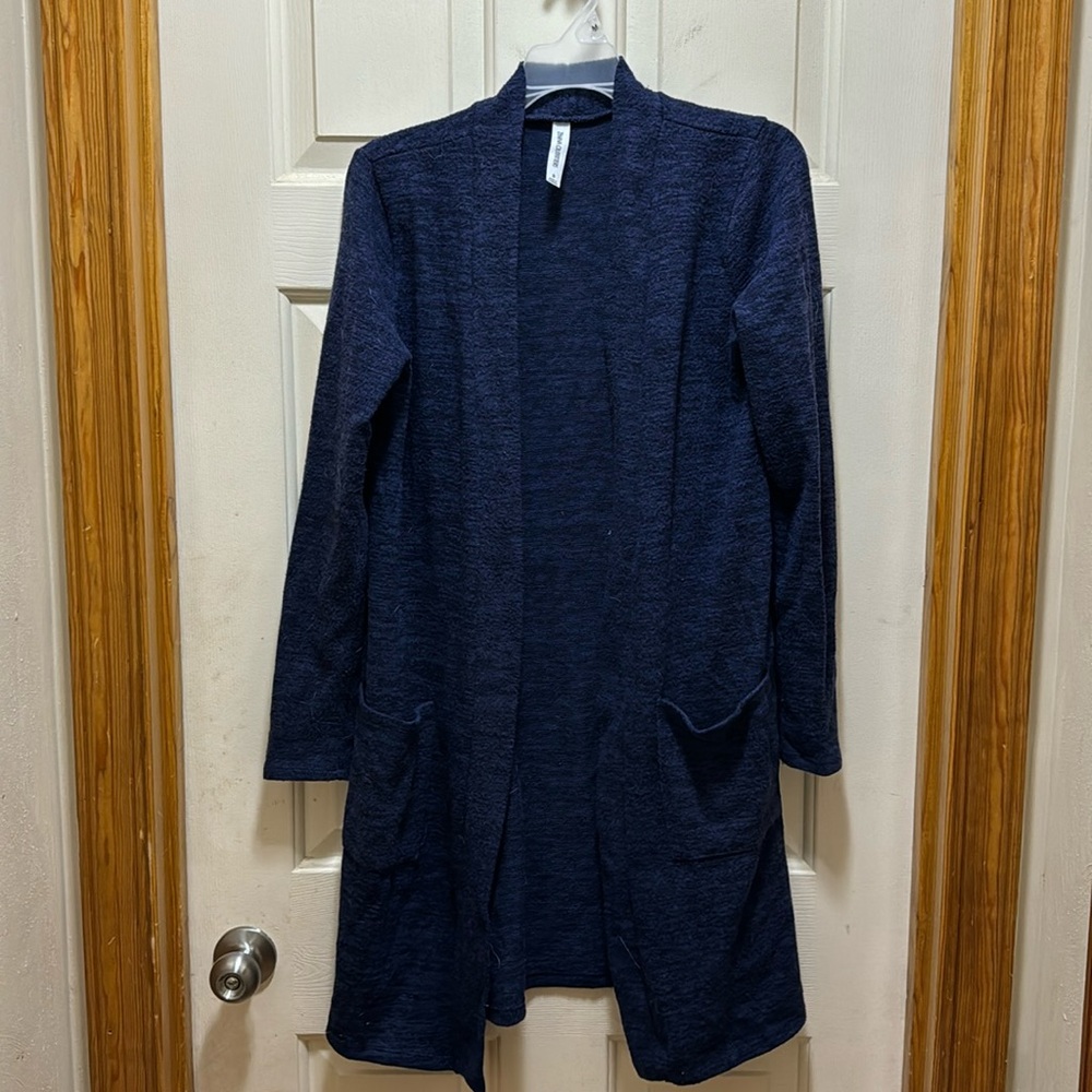 Fuzzy warm cardigan